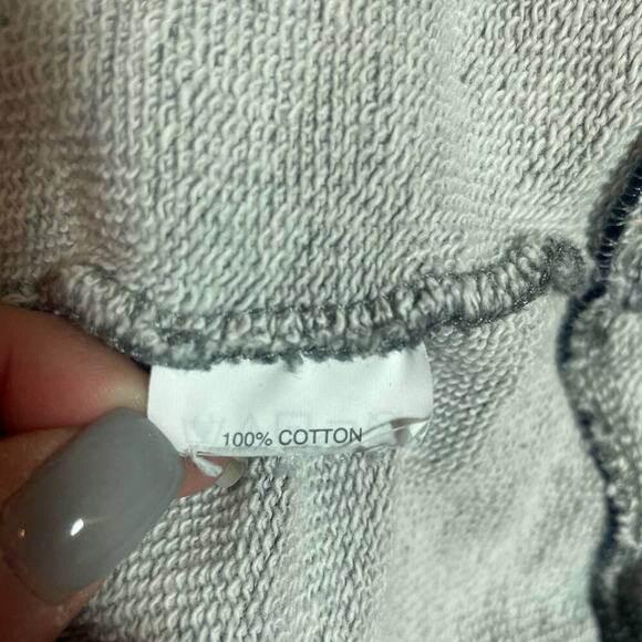 J Crew Sweatshirt Women S Gray Multi Media Casual Preppy Academia Relaxed Travel - Picture 8 of 9